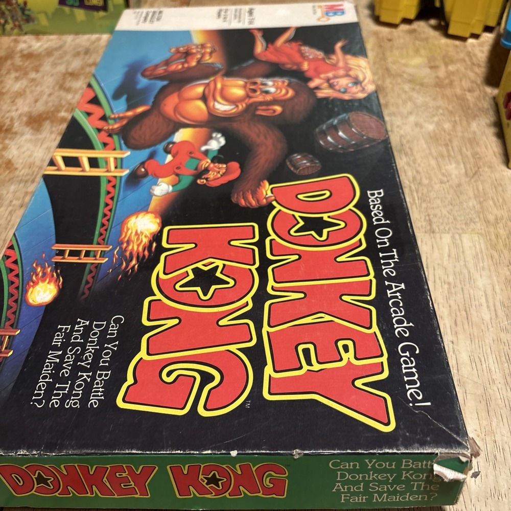 Donkey Kong Milton Bradley 1981 Vintage Complete Board Game Retro Arcade